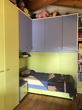 Cameretta bambini a ponte - in perfetto stato - 2 posti letto
