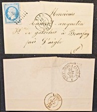 Lettera 1858 Francia France