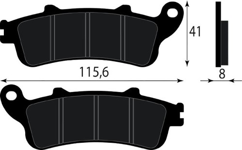 225100340 pastiglie freno - 225100340,