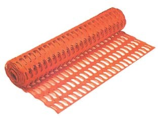 Rete plastica per cantieri - plastica,