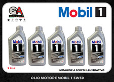 Mobil 5W50 FS X1 full Syntetich Rally Formula ex PEAK LIFE 5 litri olio motore