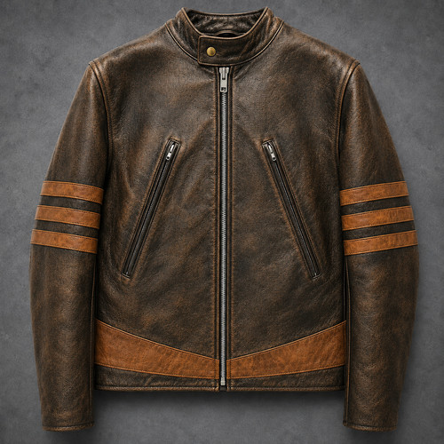 Costume logan giacca pelle - costume,
