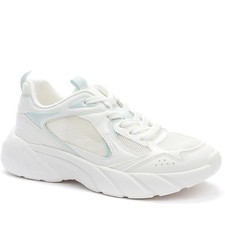 White Casual Closed Sneakers