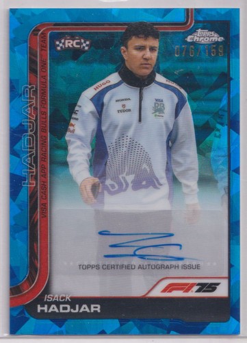 2025 topps chrome autograph - f1,