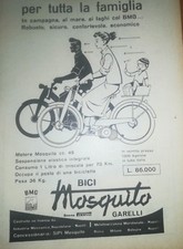 MOSQUITO GARELLI MOTOCICLO BICI MOTO  -PUBBLICITA'-ADVERT -