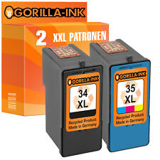 2 cartucce stampante per Lexmark 34 XL e 35 XL X4550 P915 X2500 X2520 X2530 X2550