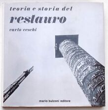 teoria e storia del restauro