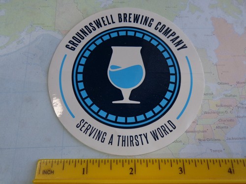 Adesivo birra groundswell - birra,
