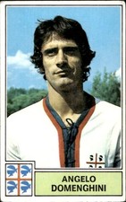 figurina calciatori Bisvalida panini 1971/72 # Cagliari ANGELO DOMENGHINI