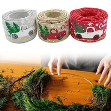 3 pezzi di nastro di Natale