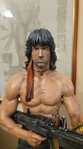 Rambo figure resina cm - figure, in