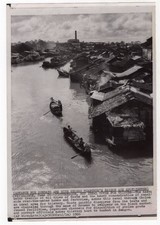 1966 Vietnam Canal in Cholon