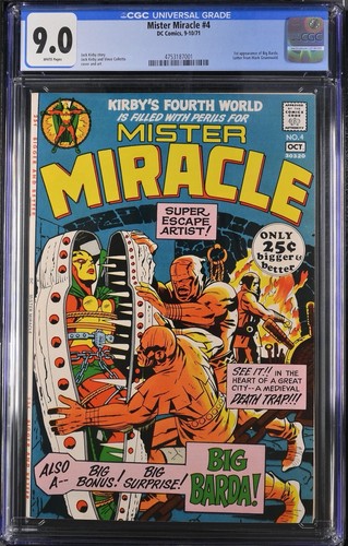 Mister miracle cgc 0 - mister,