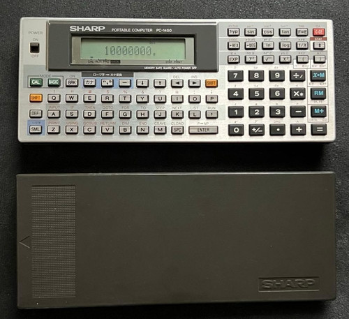 Sharp 1450 pocket computer - sharp, pc-1450