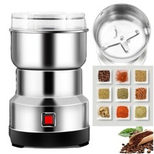 MACINA CAFFE SPEZIE PEPE NOCI ELETTRICO 150W-400W CAPACITA' CAFFÈ ACCIAIO INOX