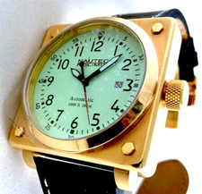 Nos nautec square - gold, pilot