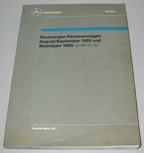 Werkstatthandbuch mercedes - werkstatthandbuch, w