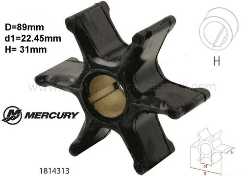Girante pompa acqua mercury - acqua, 4t