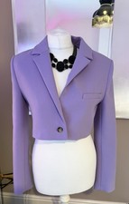 ZARA Blazer Lilla Cropped