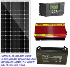 KIT PANNELLO SOLARE