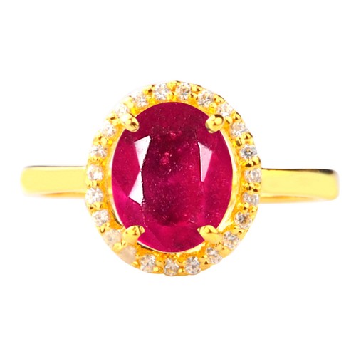 Anello oro giallo 14kt 30ct - anello, 2,30ct