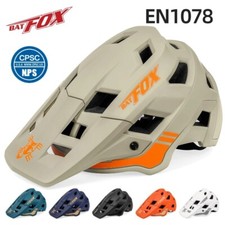 BATFOX Nuovo 3/4 Casco Bici Mtb Mezzo Casco Mountain Bike Corsa Orecchio Integrato