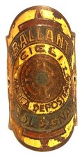 BALLANT BOLOGNA FREGIO STEMMA BICI EPOCA BICICLETTA HEAD BADGE BICYCLE