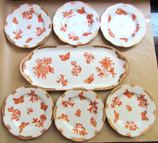 SET PANINI HEREND PORCELLANA