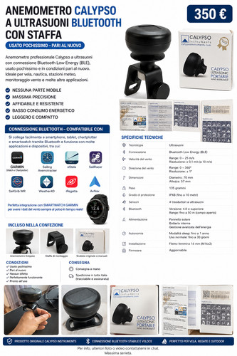 Anemometro calypso ultrasuoni - anemometro,
