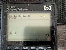 HP 50g Calcolatrice Grafica