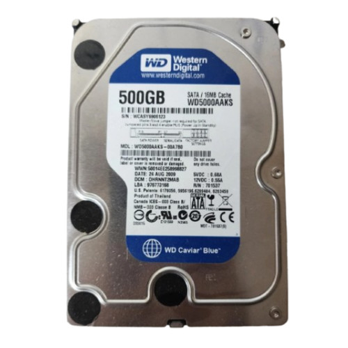 Western digital blue 500 - 500, gb