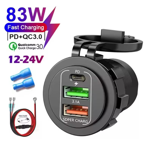 Presa usb auto - presa,