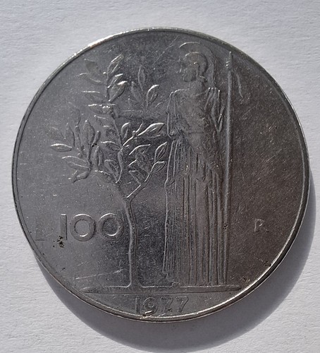 100 lire 1977 - lire,