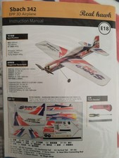 Aereo Radiocomandato SBACH 342 in EPP PNP 