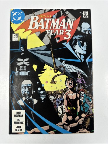Batman 436 tim - batman, dc