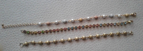 Tris bracciali acciaio - bracciali,