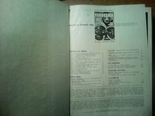 RIVISTA D'EPOCA : ' PANORAMA ' : ANNATA 1966 COMPLETA !!! ( 12 RIVISTE RILEGATE)