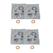 4x O-ring + guarnizioni rame