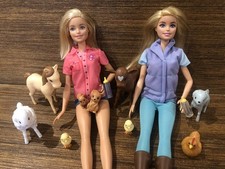 Barbie bambole con - barbie, animali