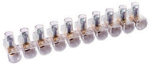 Morsetto elettrico isolato - , a