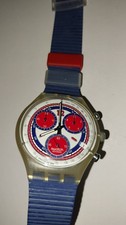 Swatch Chrono   Sea Port SCK402 1995 Vintage Orologio Da Polso New