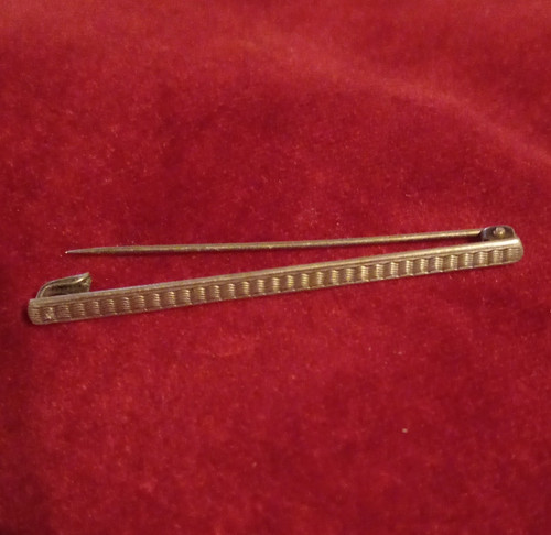 Spilla argento 835 forma asta