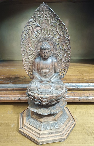 Buddha statua legno - buddha, scolpito