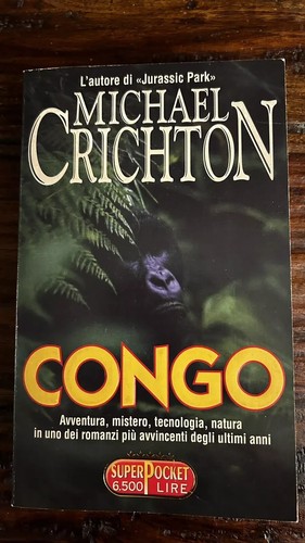 Libro michael crichton congo - michael,