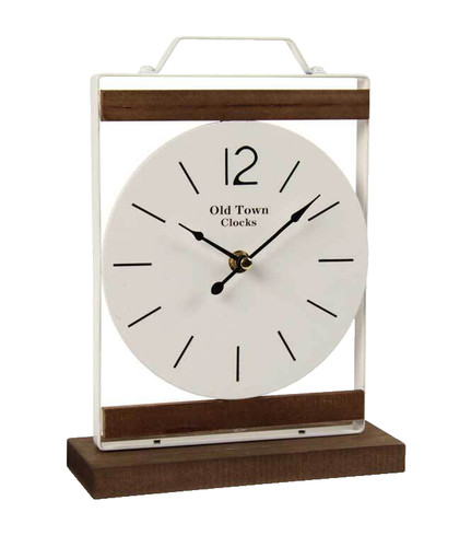 Orologio tavolo bianco - orologio,