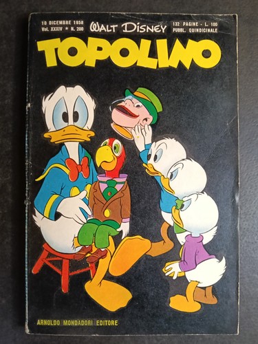 Topolino libretto originale - topolino,