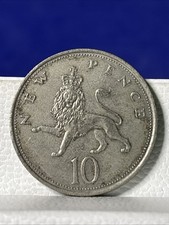 10 NEW PENCE 1970 COIN VINTAGE