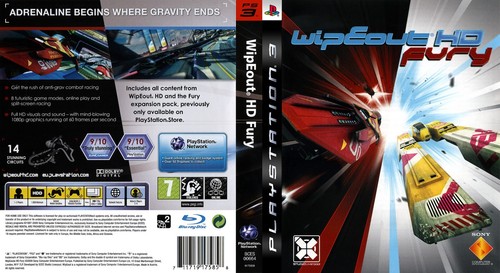Wipeout fury ps3 solo - wipeout,