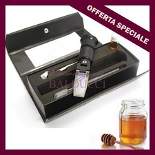 RIFRATTOMETRO MIELOMETRO MR90 ATC PER UMIDITA' MIELE: % ACQUA - BRIX - BE'