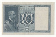 10 LIRE BIGLIETTO DI STATO